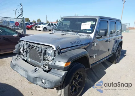 2020 Jeep Wrangler Unlimited Willys 4X4 from USA, damaged, VIN 1C4HJXDN3LW169980